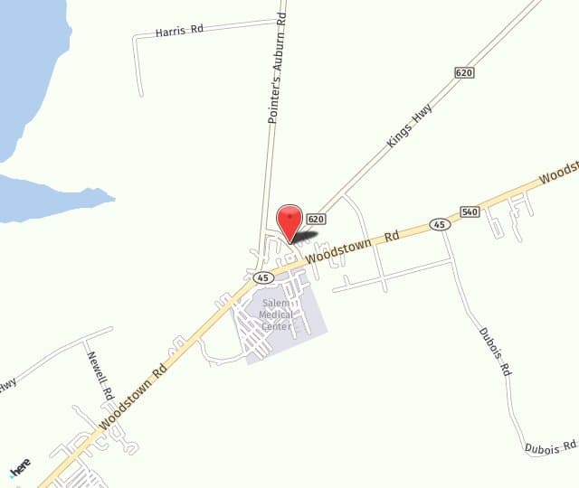 Location Map: 4 Bypass Rd. Salem, NJ 08079